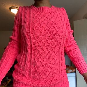 Neon Pink Sweater